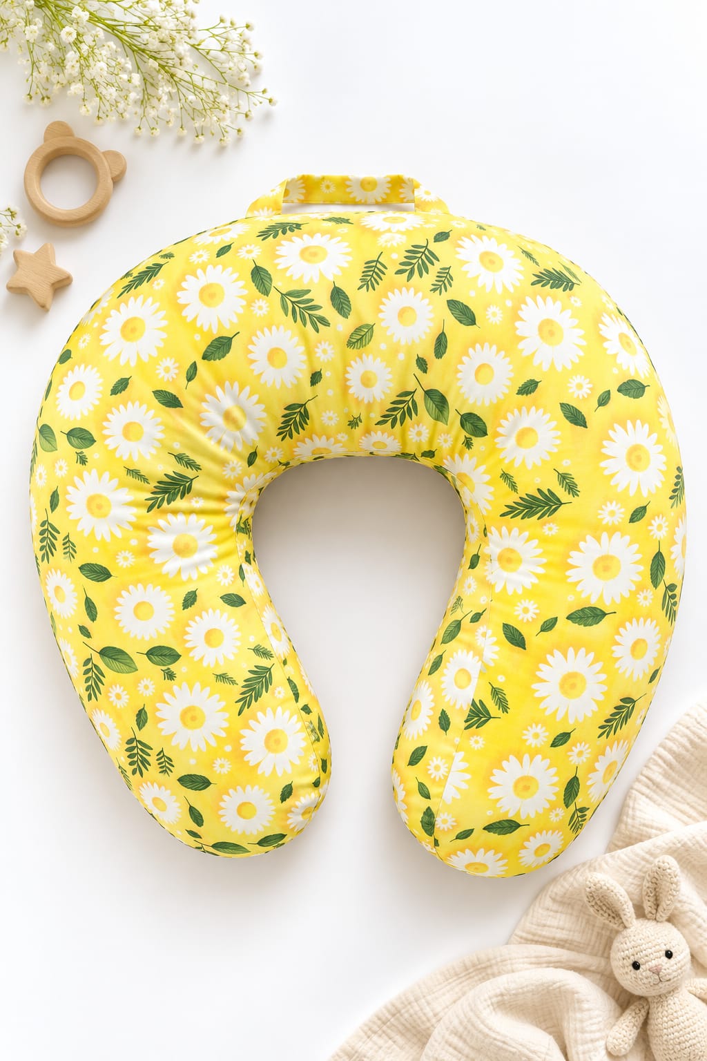 Sunny Daisy Feeding Pillow