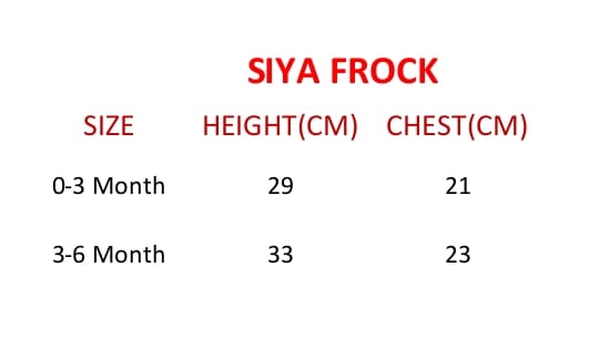 Cloudy Siya Frock