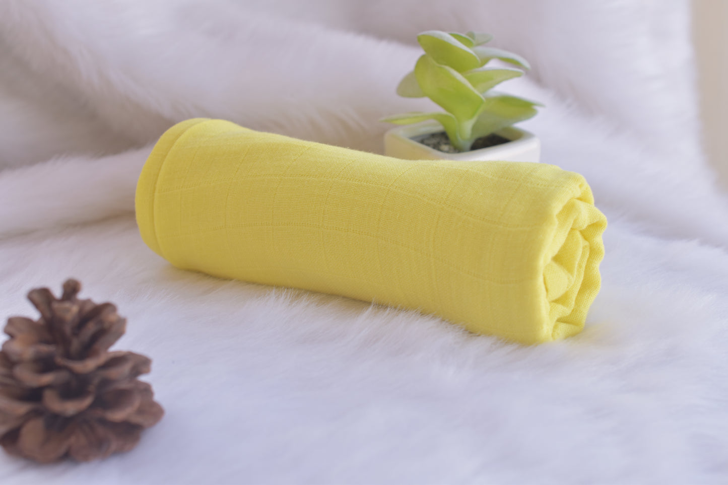 Solid Yellow Hand/FaceTowel