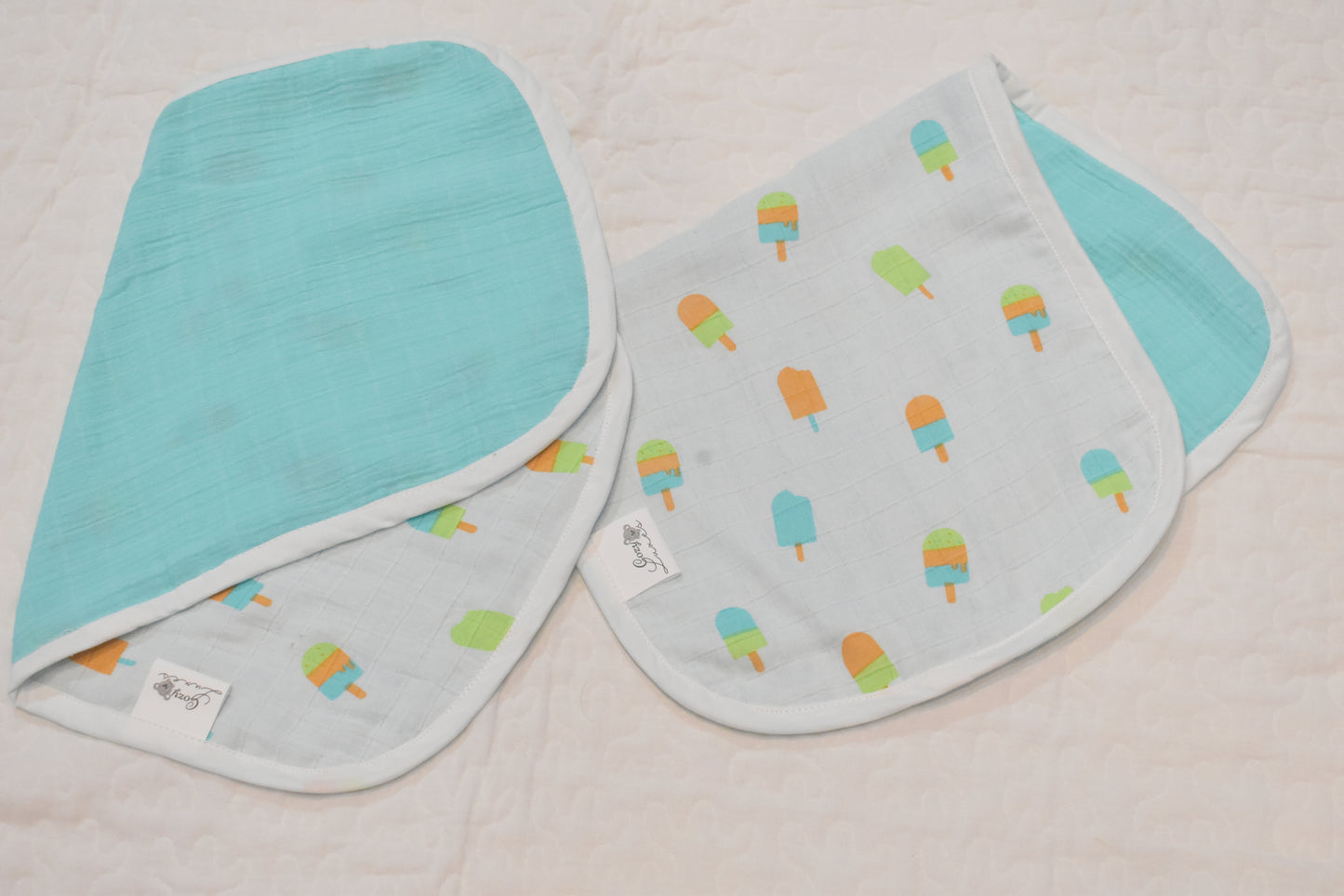 Popsicle Burp Cloth