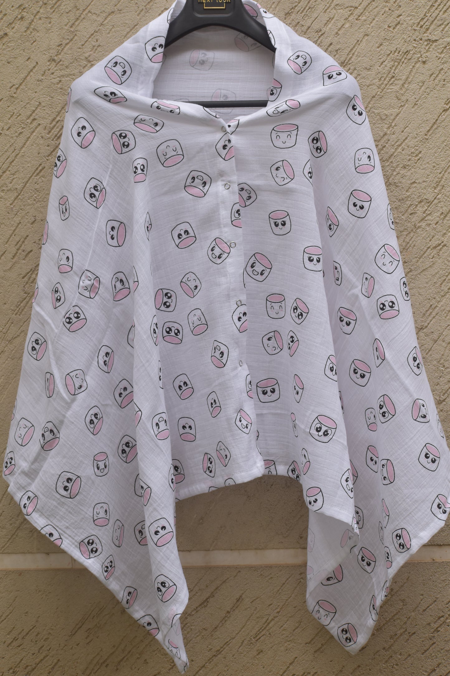 Marshmallow Feeding shawl/Shirt
