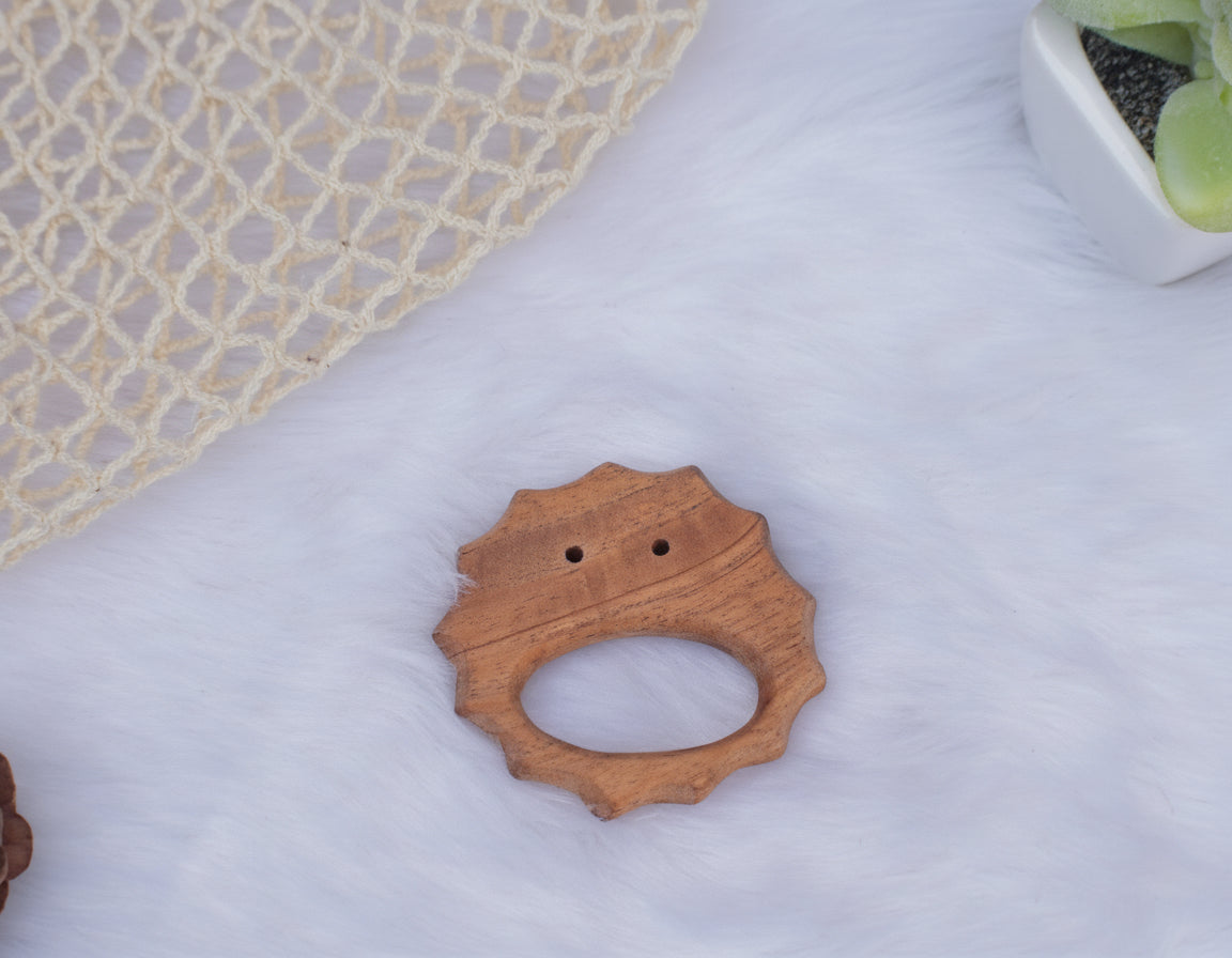 Neem wood teether - Sun