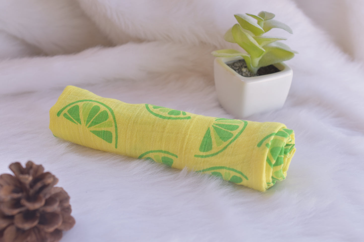 Lime Hand/Face Towel