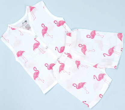 Sleeveless Co ords Flemingo