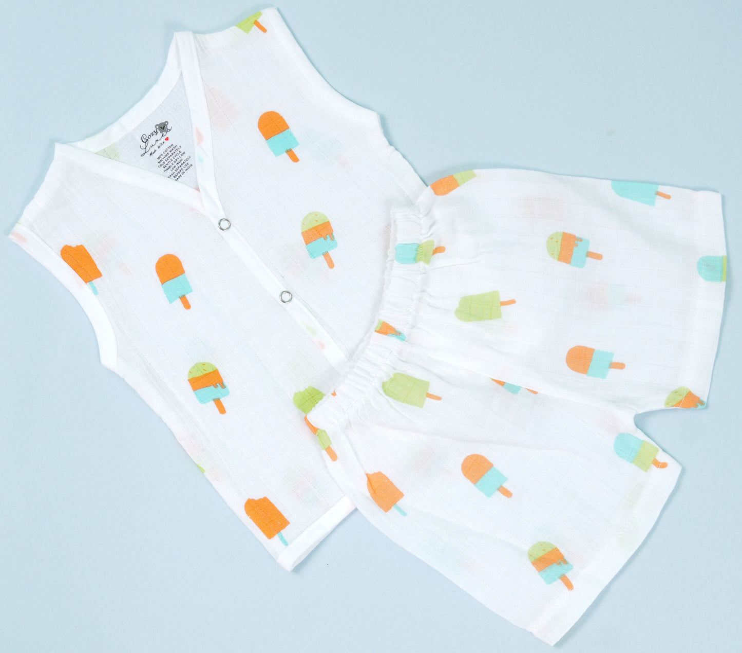 Sleeveless Co ords Popsicle
