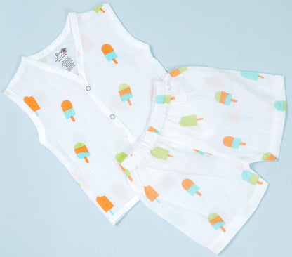 Sleeveless Co ords Popsicle