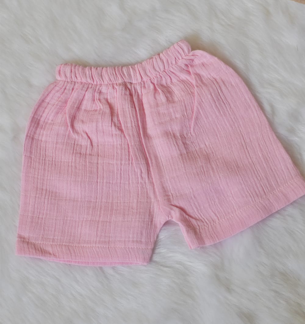 Solid Pink Shorts