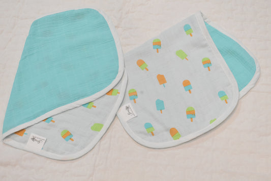 Popsicle Burp Cloth