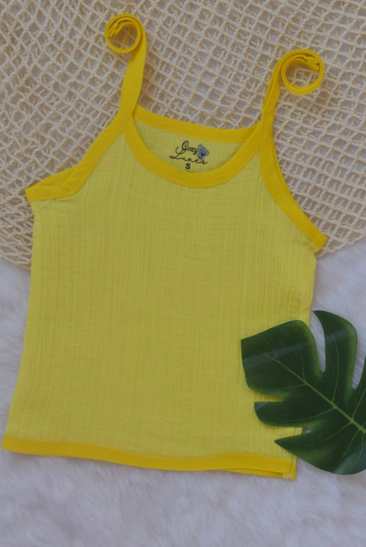 Solid Yellow Knot Jabla