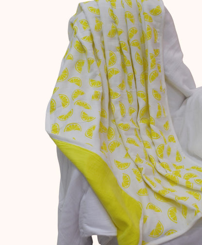 Lemon Reversible Blanket