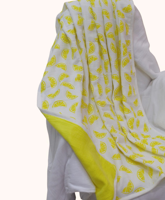 Lemon Reversible Blanket