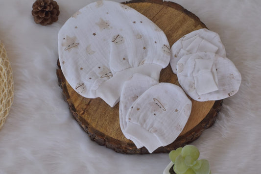 Mittens, caps & Booties - Galaxy