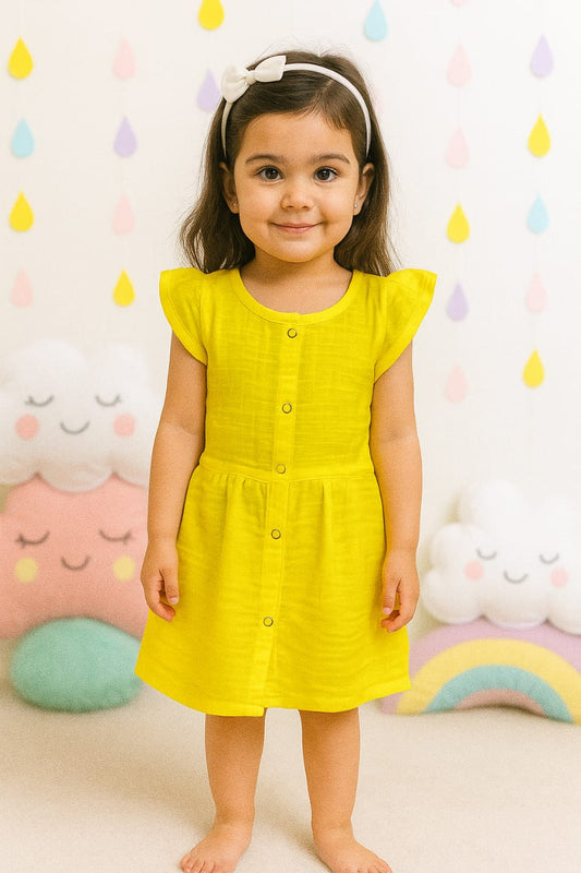 Yellow Ruhi frock